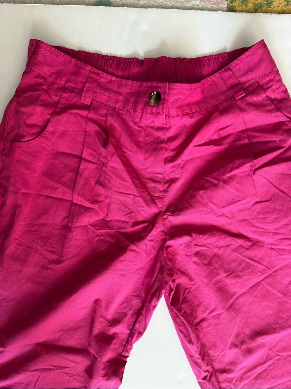 Halara Mid Rise Casual Joggers with Pockets in Pink size L Large NWT - Picture 6 of 15